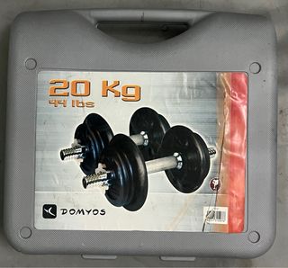 Kit Mancuernas 20 Kg Musculación