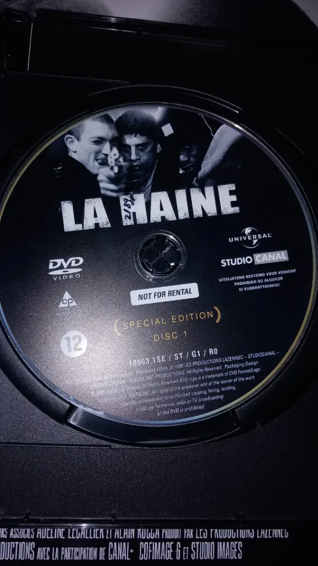 Pack póster + pelicula LA HAINE