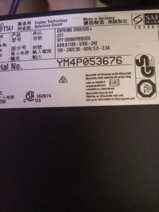 Ordenador Slim Fujitsu i5 6500 8GB DDR4