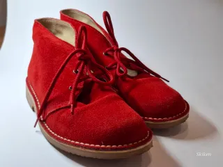 Botines Ante Rojo Alpargatus Talla 39