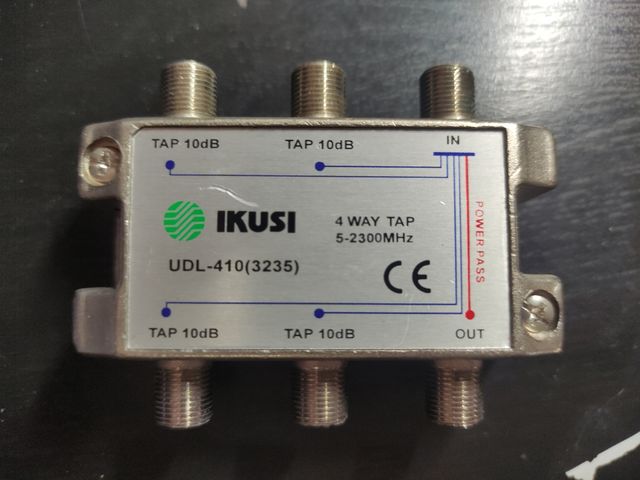Derivador Antena IKUSI 4 Vías UDL-410