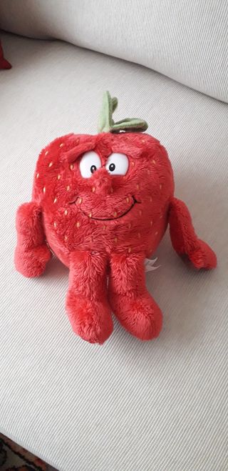 Peluche Vitamini Mela, Fungo, Carota, Fragola