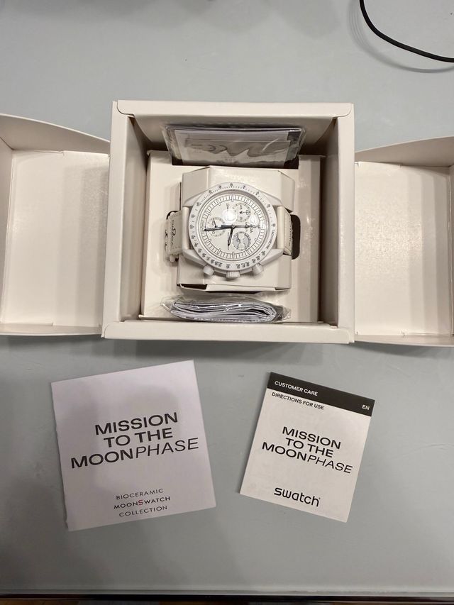 Swatch Mission to the Moonphase Bioceramic