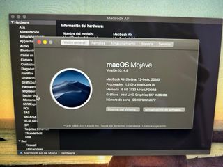 MacBook Air Apple Gris/Plateado