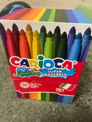 Pennarelli Carioca Jumbo 30 colori