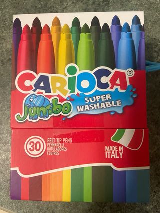 Pennarelli Carioca Jumbo 30 colori