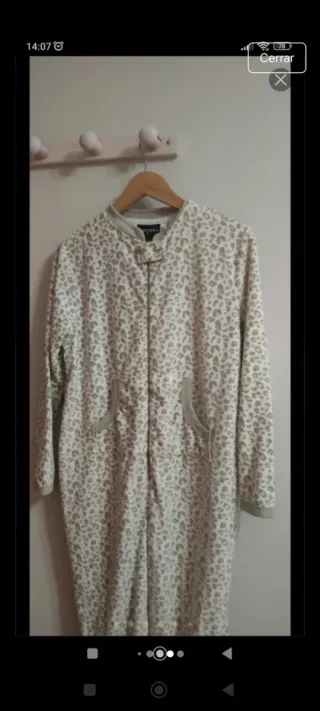 Pijama Buzo Tramas Talla S