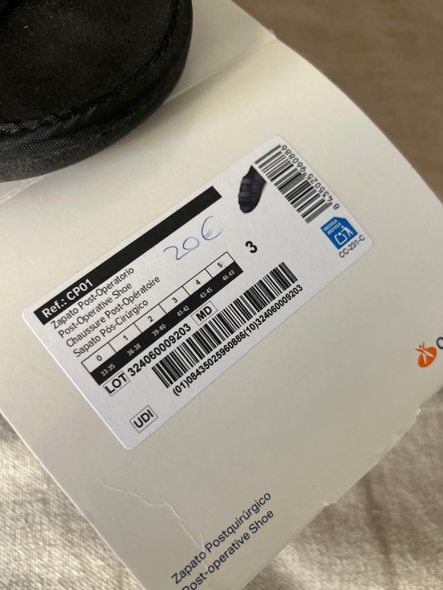 Zapato Ortopédico Orliman Talla 41-42