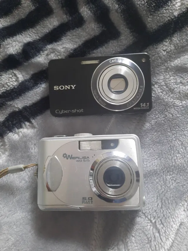 2 Cámaras Digitales Sony14.1 y Werlisa