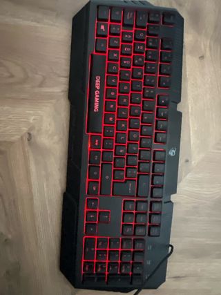 Teclado Deep Gaming Negro