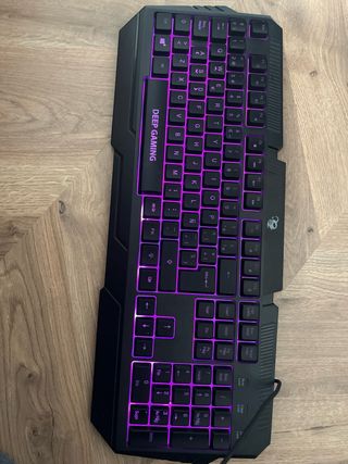 Teclado Deep Gaming Negro
