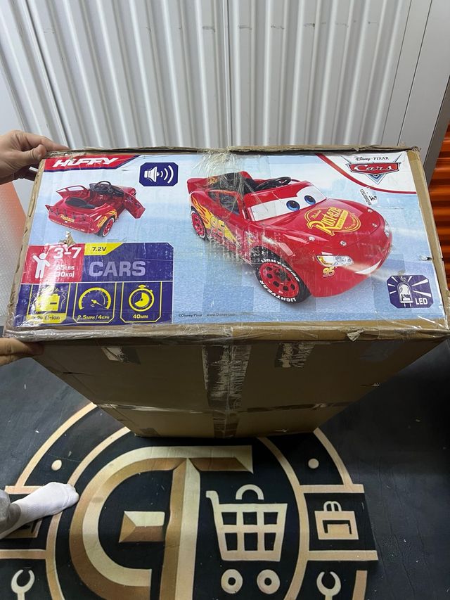 Coche Eléctrico Infantil Huffy Disney Cars 6V Ligh