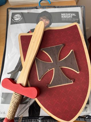 Disfraz Caballero Medieval Talla 10-12 Años 