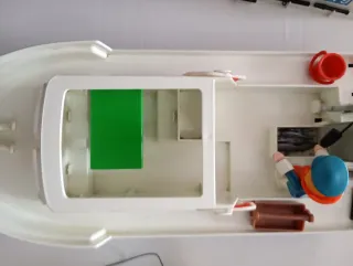 Barco Patrullera-9 Playmobil - años 80-90