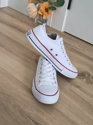 Converse talla 39,5 color blanco 