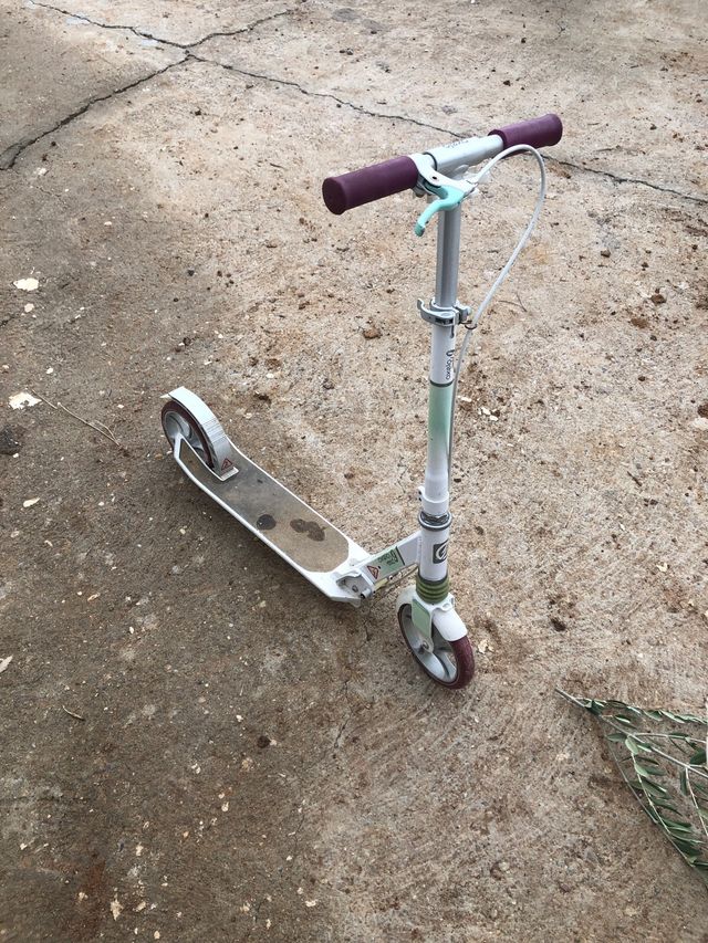 Patinete Oxelo blanco