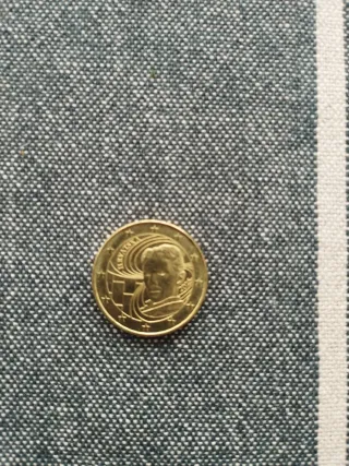 Moneda 10 céntimos Croacia 2025.