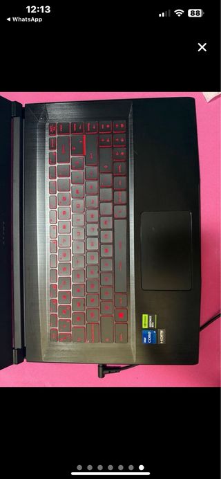 Portátil MSI Negro/Plateado