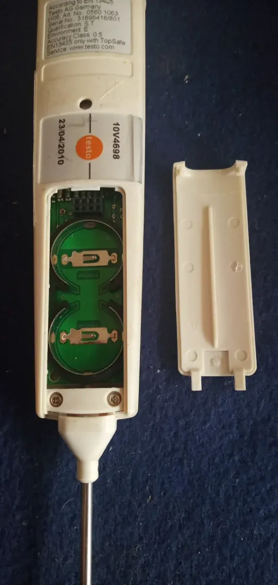 Termómetro de alimentos Testo 106