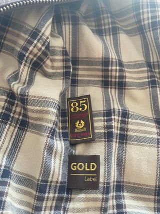 Cazadora Belstaff piel marron XL