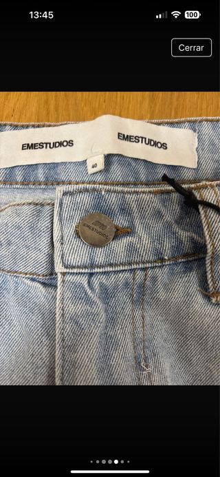 Pantalón vaquero Eme Studios hombre