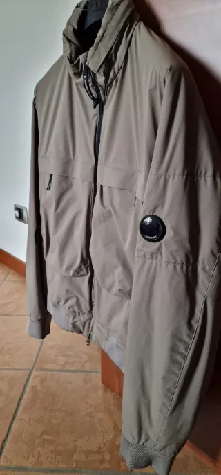 Giubbotto CP Company Beige Uomo