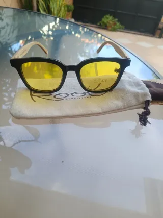 Gafas de sol Roos negras y amarillas