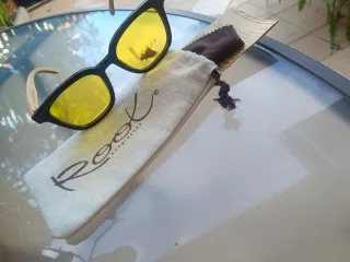 Gafas de sol Roos negras y amarillas