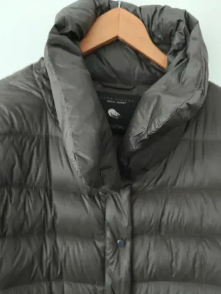 Chaqueta Zara plumón cuello envolvente 