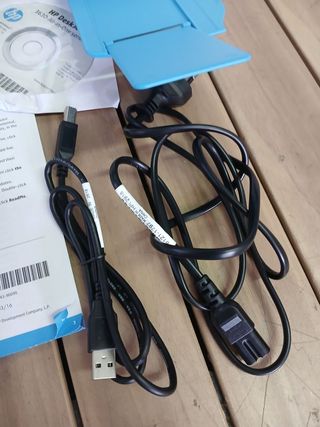 Impresora HP DeskJet 3639 Blanca y Azul