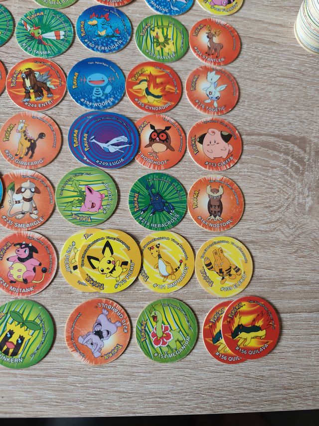 Collezione Pokémon Tazos 3