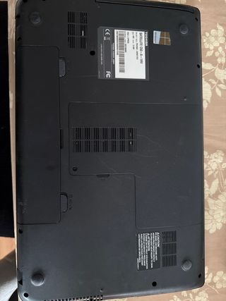 Portátil Toshiba Negro