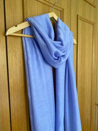 Fular/pañuelo color lavanda de Natura