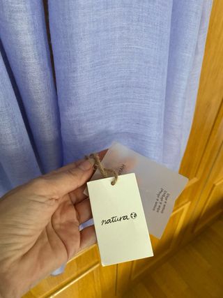 Fular/pañuelo color lavanda de Natura