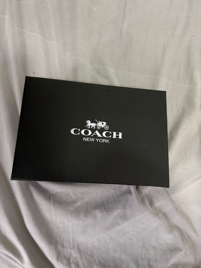 Bolso Coach Negro/Gris