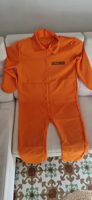 Disfraz Reo Naranja Talla Única