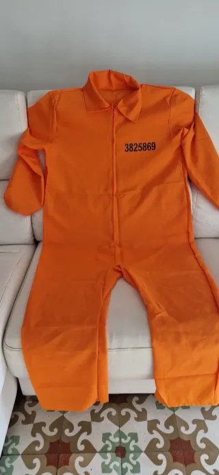 Disfraz Reo Naranja Talla Única