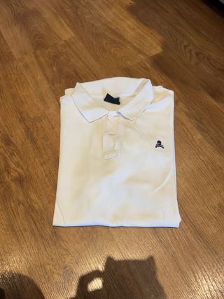 Polo blanco Scalpers