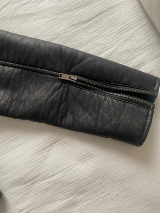 Cazadora Mango tachuelas negra 