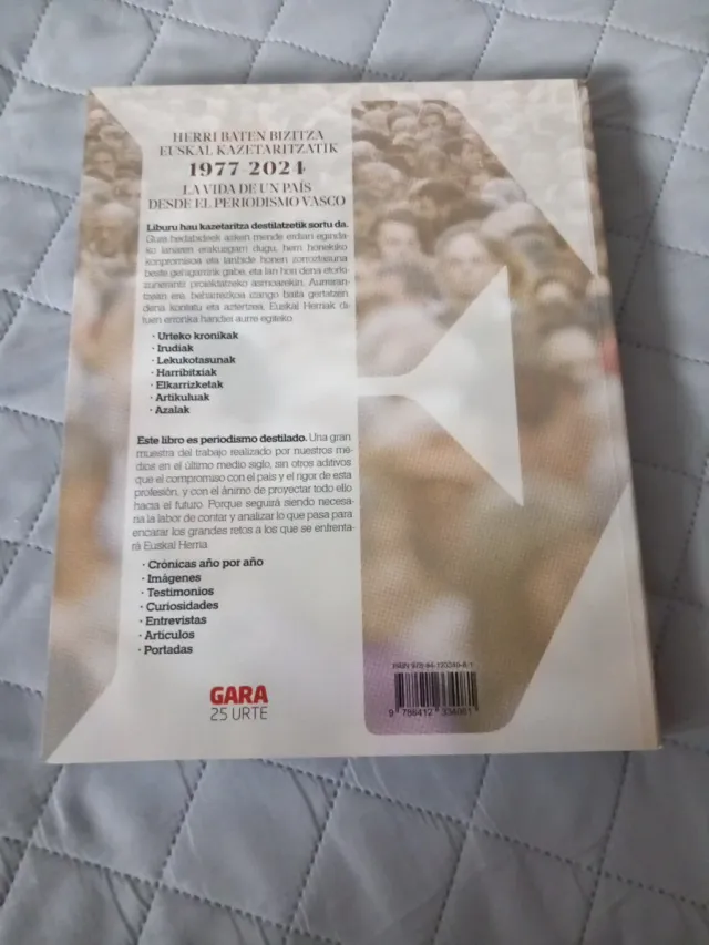 Libro  1977-2024 la vida de un...