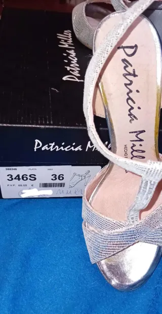 Zapatos Patricia Millers 1.  2 pares x 25 €