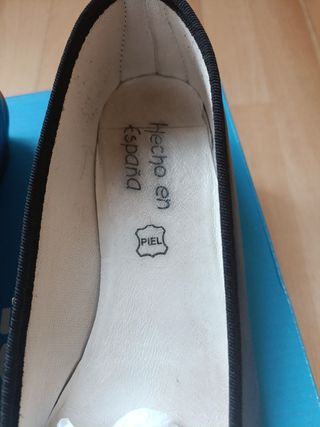 Zapatos planos negros mujer