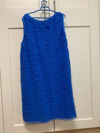 Vestido Adolfo Domínguez Azul Mujer