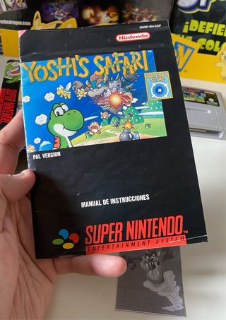 Yoshi's Safari Super Nintendo PAL