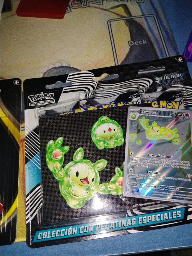 Blister 3 sobres Pokémon Fulgor Negro