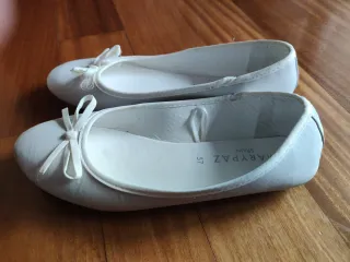 Bailarinas Marypaz blancas talla 37