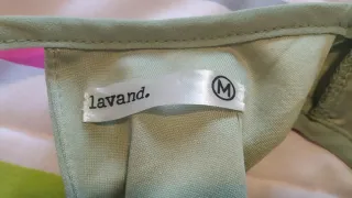 Vestido verde con cintas