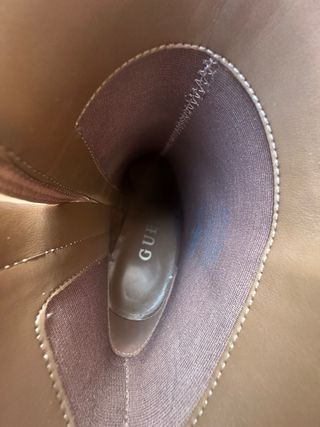 Botines Guess Logo Beige Talla 38