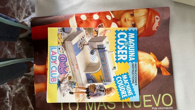 Máquina de coser Chabel Lady Club Años 80