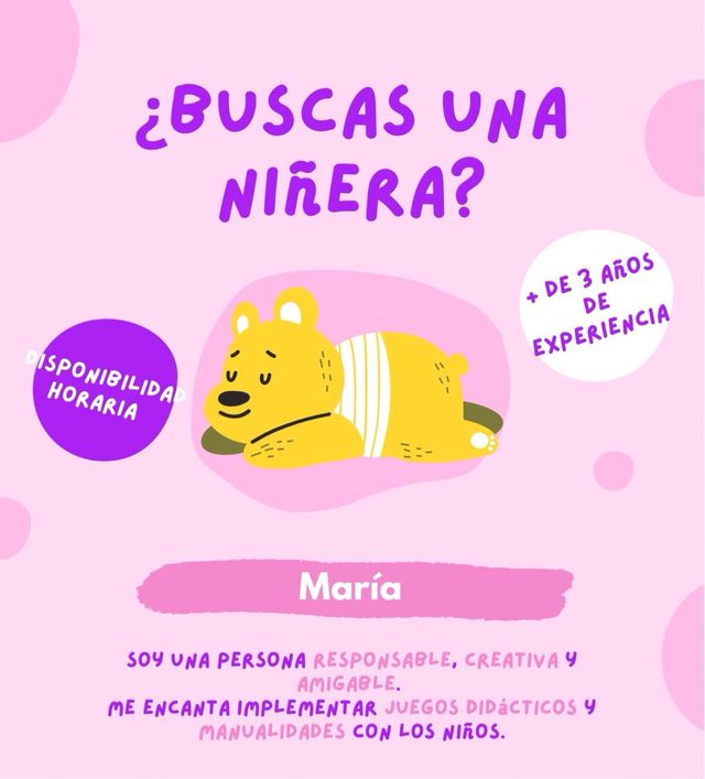 Servicio de niñera en Granada